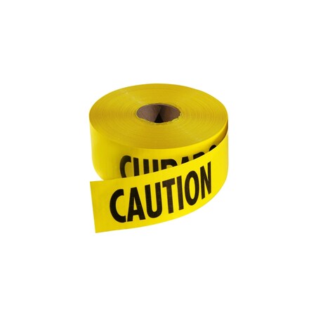 Milwaukee Tool 1000 FT. YELLOW BARRICADE, TAPE-CAUTION,  71-1001